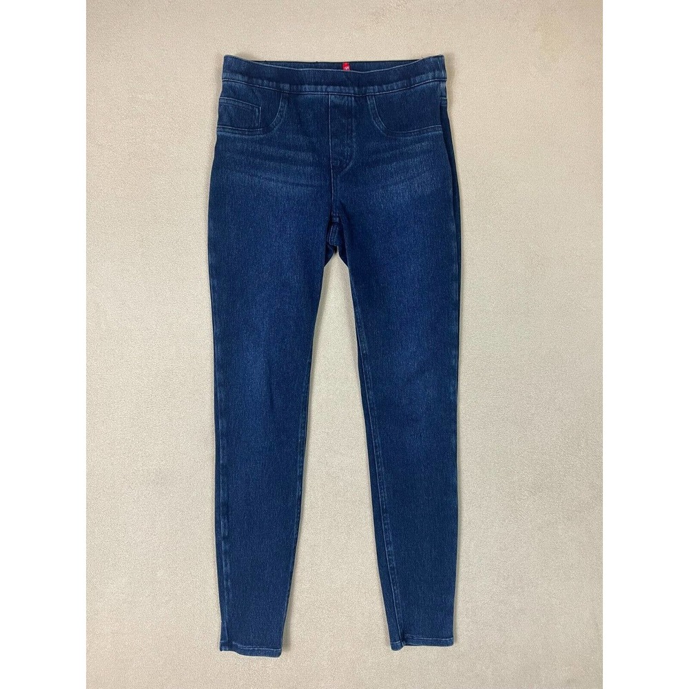 Spanx Jeans Adult Small Blue Jean-ish Ankle Leggings Pull On Stretch‎ Womens